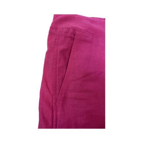 GAP Pull On Linen Comfy Shorts Front Back Pockets Womens Size XXL Fuchsia NWT - Picture 4 of 9
